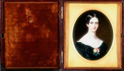 Portrait of Elizabeth Ann Benson by Harriet Mackreth